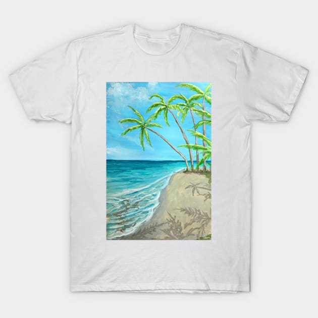 Palm Trees T-Shirt by emmawtj